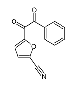 5-(2-oxo-2-phenylacetyl)furan-2-carbonitrile Structure