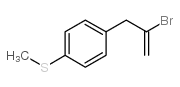 2-bromo-3-[4-(methylthio)phenyl]-1-propene Structure
