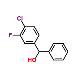 4-CHLORO-3'-FLUOROBENZHYDROL结构式