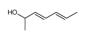 hepta-trans-3,trans-5-dien-2-ol结构式