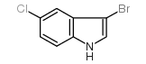 3-溴-5-氯-1H-吲哚结构式