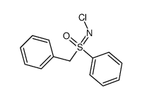 N-chloro-S-benzyl-S-phenylsulfoximide Structure