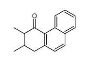 2,3-dimethyl-2,3-dihydro-1H-phenanthren-4-one结构式