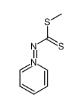 N-(1-pyridinio)-((methylthio)thiocarbonyl)aminide结构式