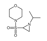 4-(1-propan-2-ylaziridin-2-yl)sulfonylmorpholine Structure