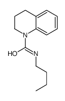 N-butyl-3,4-dihydro-2H-quinoline-1-carboxamide结构式
