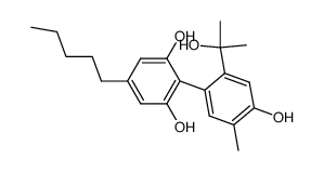 2'-(1-hydroxy-1-methylethyl)-5'-methyl-4-pentylbiphenyl-2,4',6-triol Structure