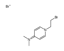 1-(2-bromoethyl)-N,N-dimethylpyridin-1-ium-4-amine,bromide结构式