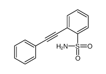 2-(2-phenylethynyl)benzenesulfonamide结构式