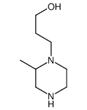 1-Piperazinepropanol,2-methyl-(7CI)结构式