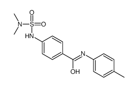 4-(dimethylsulfamoylamino)-N-(4-methylphenyl)benzamide Structure