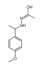 N'-[1-(4-methoxyphenyl)ethyl]acetohydrazide结构式