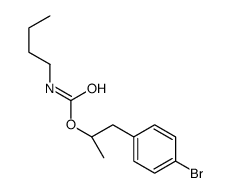 [(2S)-1-(4-bromophenyl)propan-2-yl] N-butylcarbamate Structure