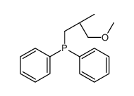 [(2S)-3-methoxy-2-methylpropyl]-diphenylphosphane结构式