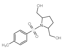 (1-Tosylpyrrolidine-2,5-diyl)dimethanol Structure