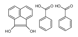 acenaphthylene-1,2-diol,benzoic acid Structure