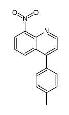 8-nitro-4-p-tolyl-quinoline Structure