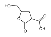 3-Furancarboxylicacid,tetrahydro-5-(hydroxymethyl)-2-oxo-(9CI)结构式