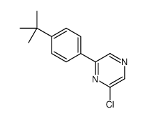 2-(4-tert-butylphenyl)-6-chloropyrazine Structure