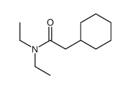 N,N-diethylcyclohexaneacetamide结构式