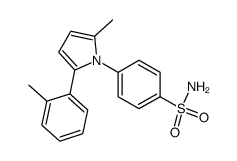 4-(2-methyl-5-o-tolyl-pyrrol-1-yl)-benzenesulfonamide Structure