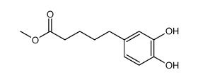 5-(3,4-dihydroxy-phenyl)-valeric acid methyl ester Structure