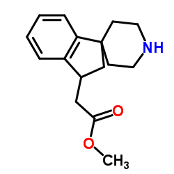 Methyl 2,3-dihydrospiro[indene-1,4'-piperidin]-3-ylacetate Structure