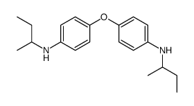 N-butan-2-yl-4-[4-(butan-2-ylamino)phenoxy]aniline Structure