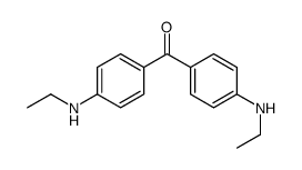 bis[4-(ethylamino)phenyl]methanone Structure