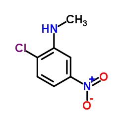 2-Chloro-N-methyl-5-nitroaniline Structure
