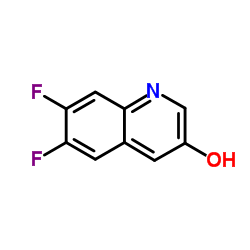 6,7-difluoroquinolin-3-ol结构式
