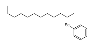 dodecan-2-ylselanylbenzene Structure