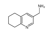 5,6,7,8-四氢-3-喹啉甲胺结构式