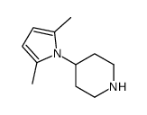 4-(2,5-dimethylpyrrol-1-yl)piperidine Structure