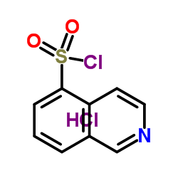 Isoquinoline-5-sulfonyl chloride hydrochloride Structure