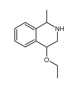 4-ethoxy-1-methyl-1,2,3,4-tetrahydro-isoquinoline结构式