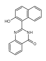 2-(2-hydroxy-1-naphthyl)quinazolin-4(3H)-one Structure