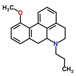 11-Methoxy-6-propyl-5,6,6a,7-tetrahydro-4H-dibenzo[de,g]quinoline Structure