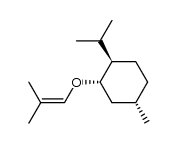 menthyl 2-methylpropenyl ether结构式