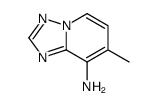 7-methyl-[1,2,4]triazolo[1,5-a]pyridin-8-amine Structure