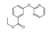 ethyl 3-pyrimidin-2-yloxybenzoate Structure