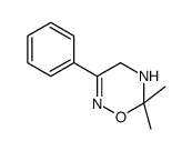 6,6-dimethyl-3-phenyl-4,5-dihydro-1,2,5-oxadiazine结构式