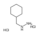 (Cyclohexylmethyl)hydrazine dihydrochloride structure