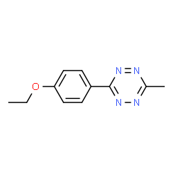 1,2,4,5-Tetrazine,3-(4-ethoxyphenyl)-6-methyl-(9CI) structure