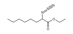 ethyl (+/-)2-azidooctanoate Structure