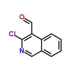 3-Chloroisoquinoline-4-carbaldehyde Structure