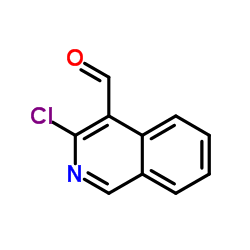 3-Chloroisoquinoline-4-carbaldehyde structure