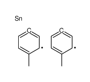 dimethyl-bis(4-methylphenyl)stannane Structure