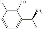2-((1S)-1-AMINOETHYL)-6-FLUOROPHENOL Structure