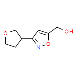 5-Isoxazolemethanol,3-(tetrahydro-3-furanyl)-(9CI) Structure